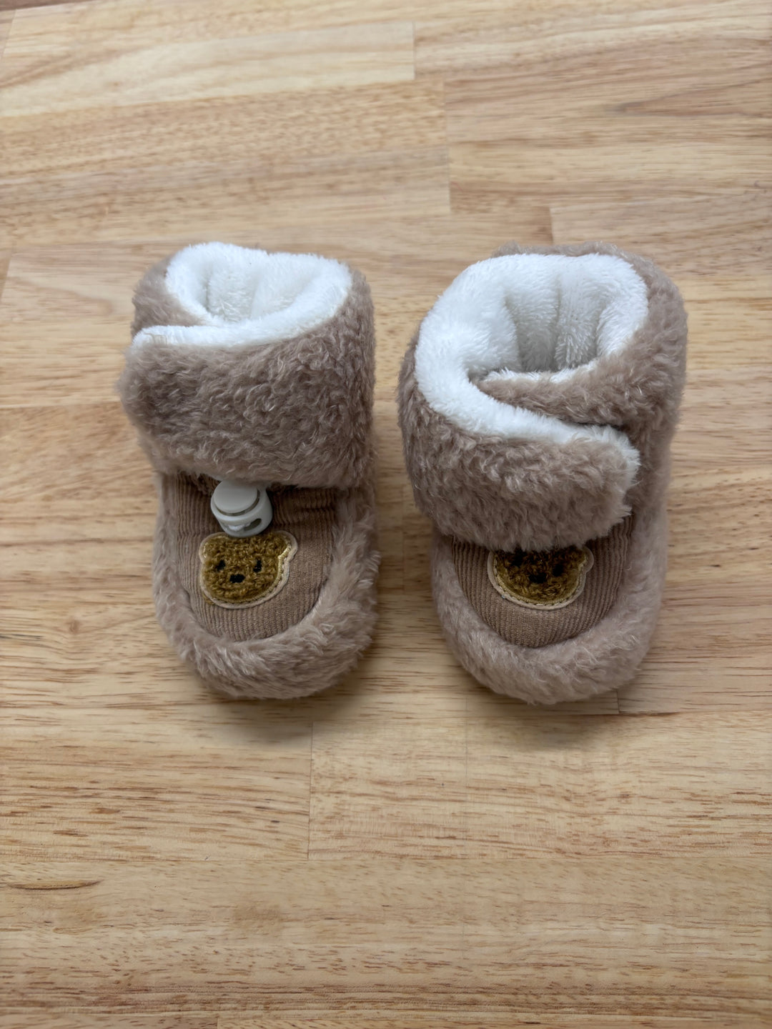 Infant Bear Slippers, 11cm