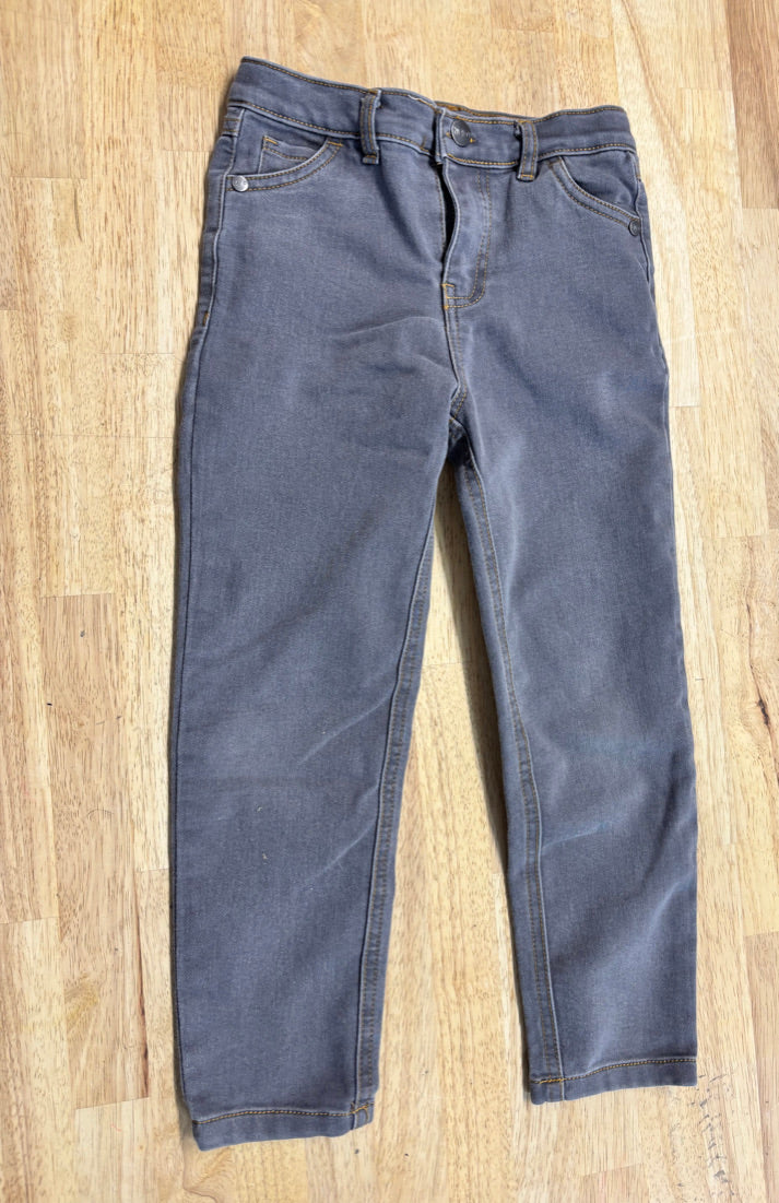 M.i.D. Adjustable Waist Jeans – Grey | Size 4–5