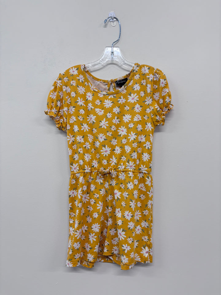 Picapino 6X Romper (Yellow Floral)