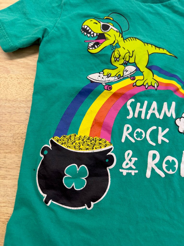 George St. Patrick's Day Shirt – 7/8 | Shamrock | Holiday | Play - Nest and Sprout - Consignment
