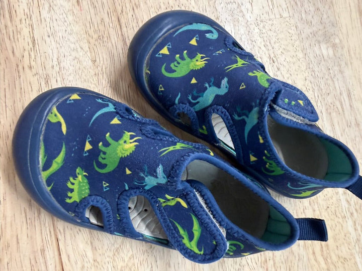 Jan and Jul Dinosaur Waterplay Sandal – 8 - Nest and Sprout-Consignment