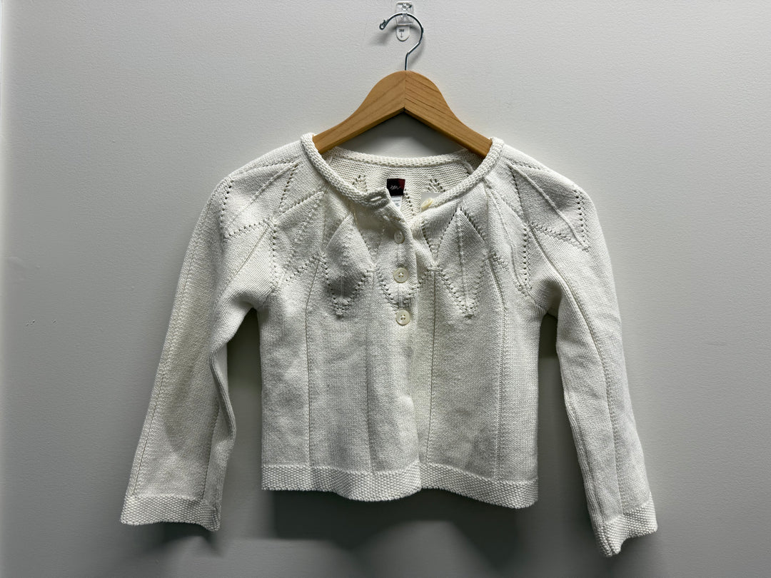 Tea Collection Cream Button Cardigan – 8