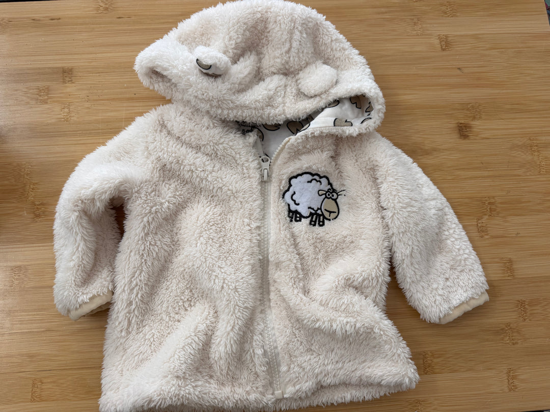 Kiwi and Friends Sherpa Fleece Jacket – 6–12M