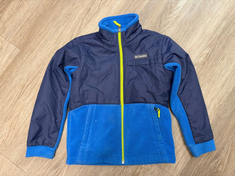 Columbia Fleece Jacket – 8 | Blue - Nest and Sprout-Consignment