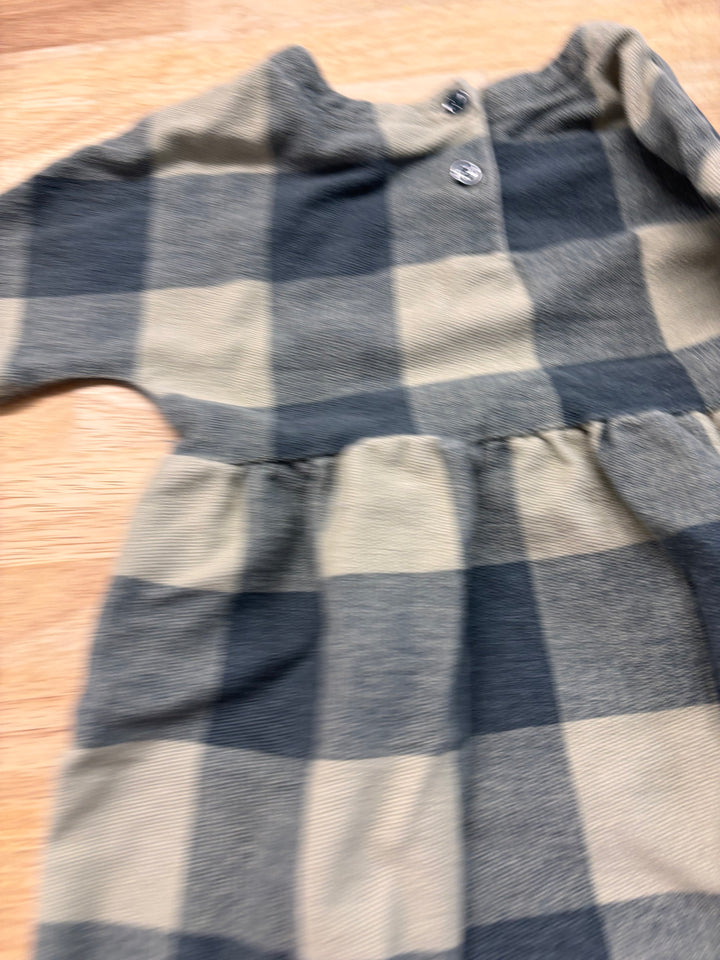 Baby Gap Dress – Size 2Y Green Plaid Knit