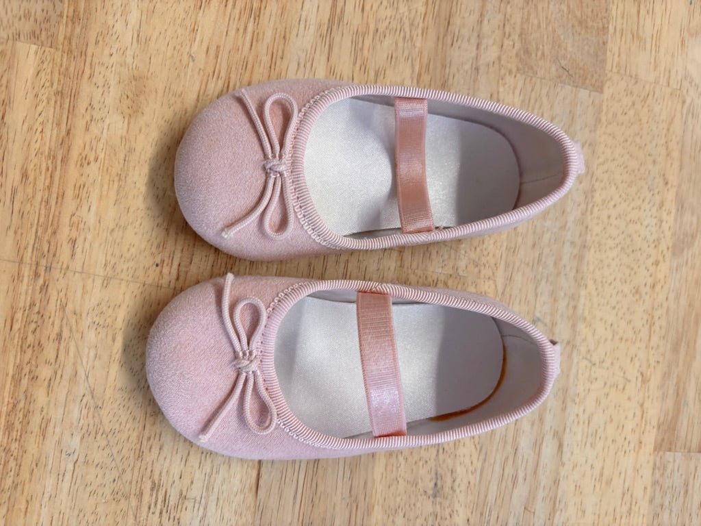 The Children’s Place Ballet Slippers – 6 - 12M - Nest and Sprout - Consignment