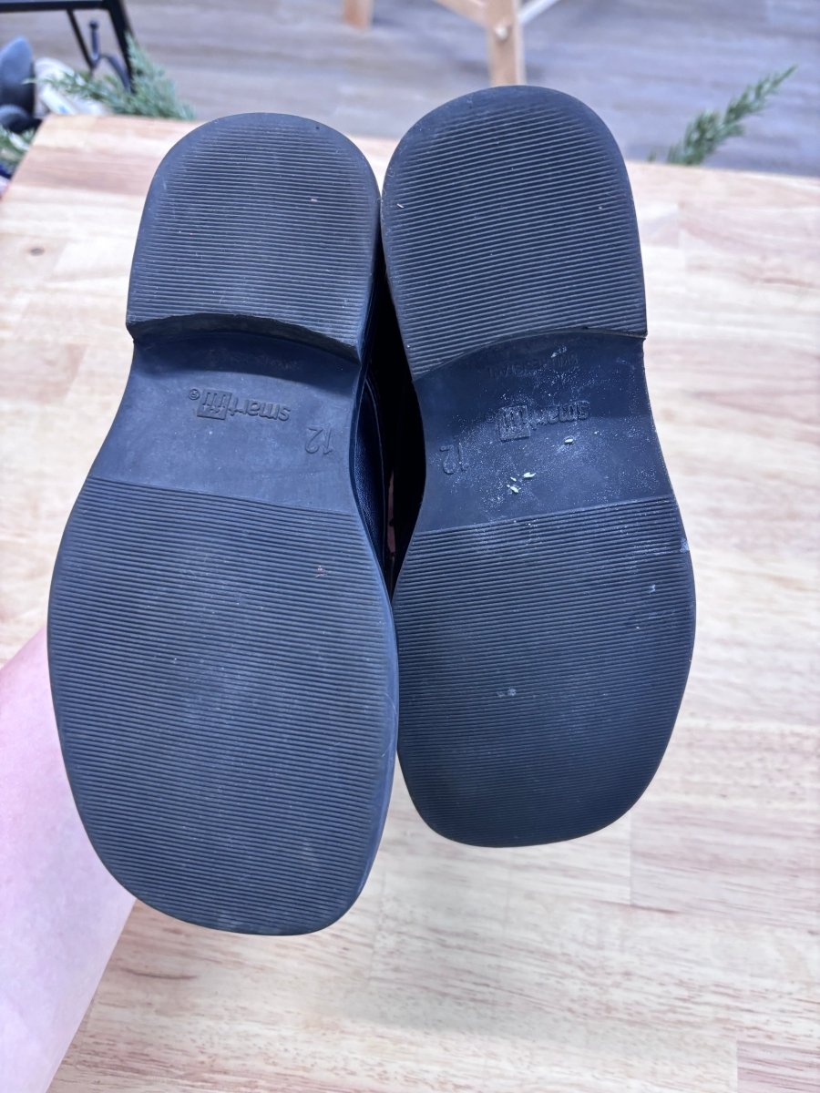 Smart Fit Dress Shoes - Black with Laces Size 12 - Nest and Sprout - Consignment