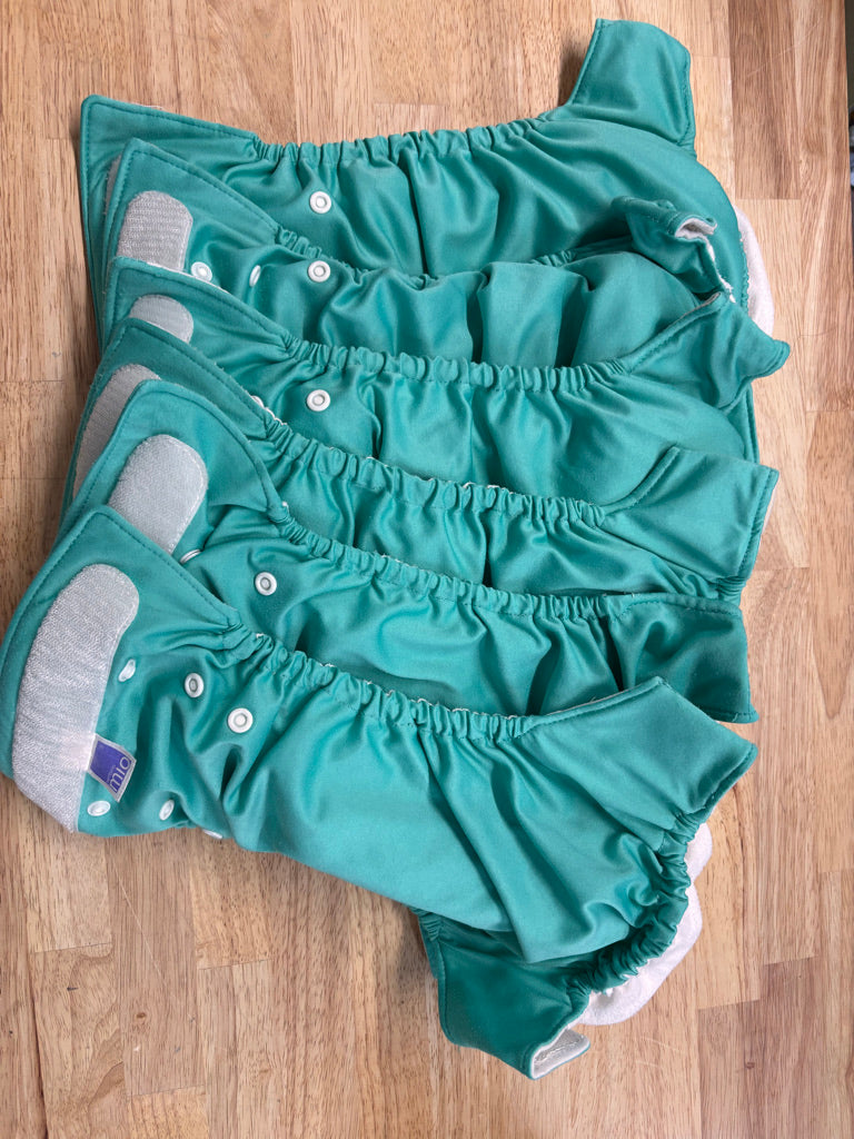 Bambino Mio All-in-One Diaper – Turquoise FAIR