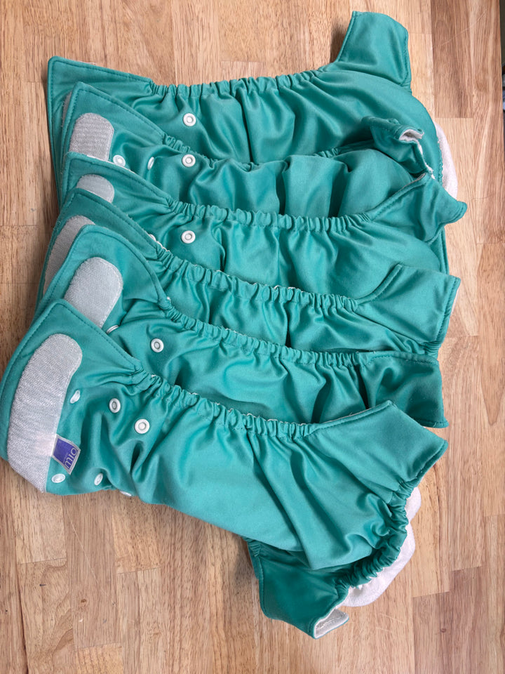 Bambino Mio All-in-One Diaper – Turquoise FAIR
