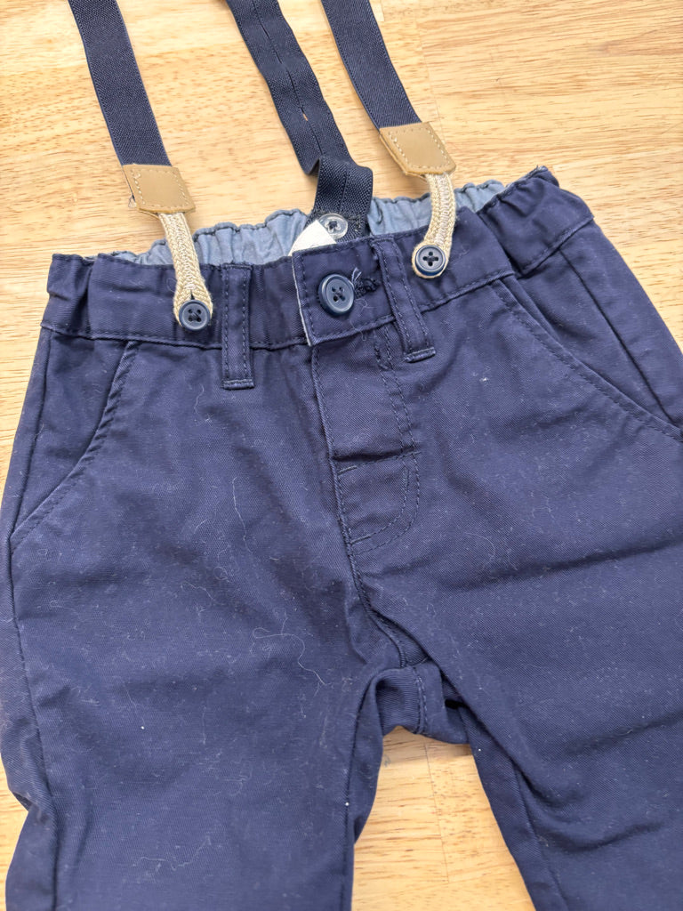 H&M Suspender Pants – Size 6M