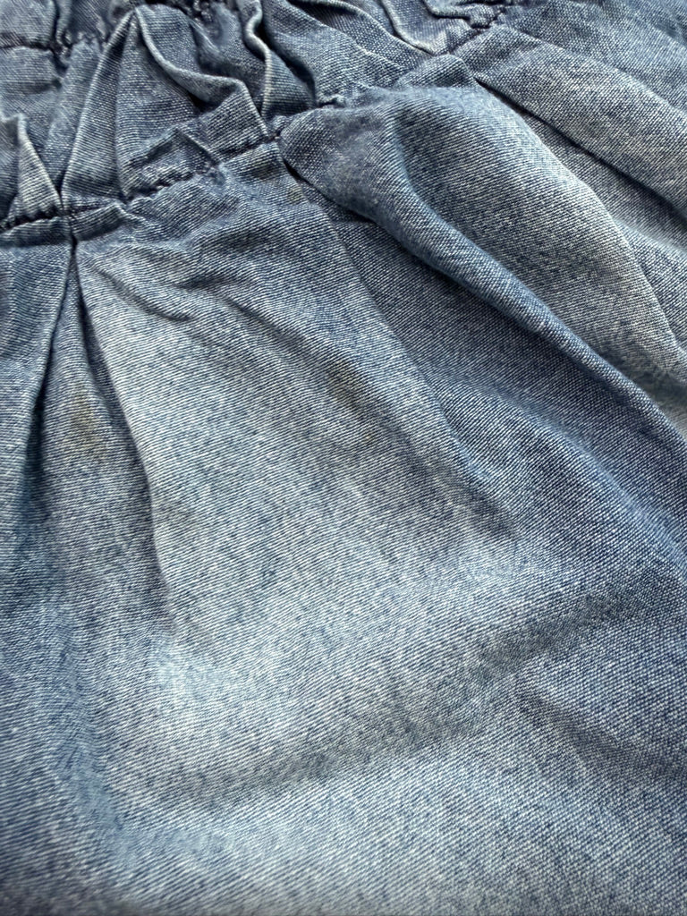 Tea Collection Chambray Dress – 2 | Denim Smocked Bodice
