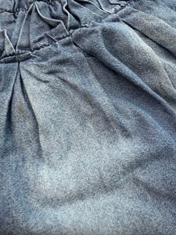 Tea Collection Chambray Dress – 2 | Denim Smocked Bodice