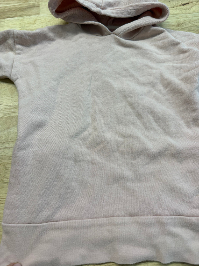 Mini Mioche Hooded Tunic Dress – 1/2 | Light Pink Long Sleeve | Play