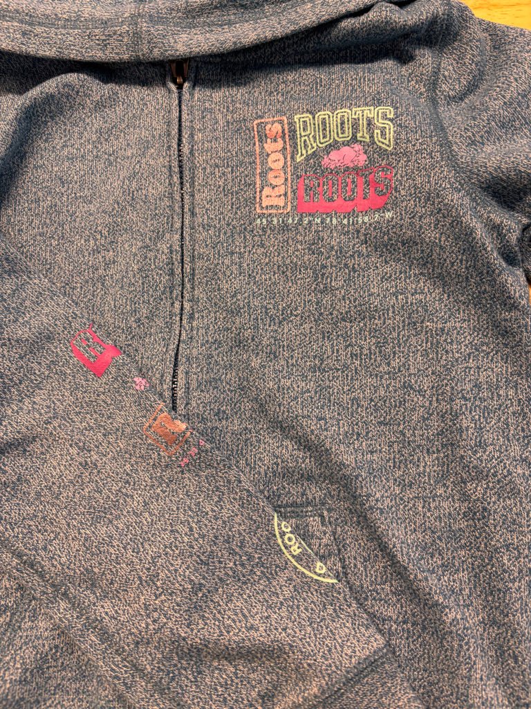 Roots Zip - Up Hoodie – 10 - 11Y - Nest and Sprout - Consignment