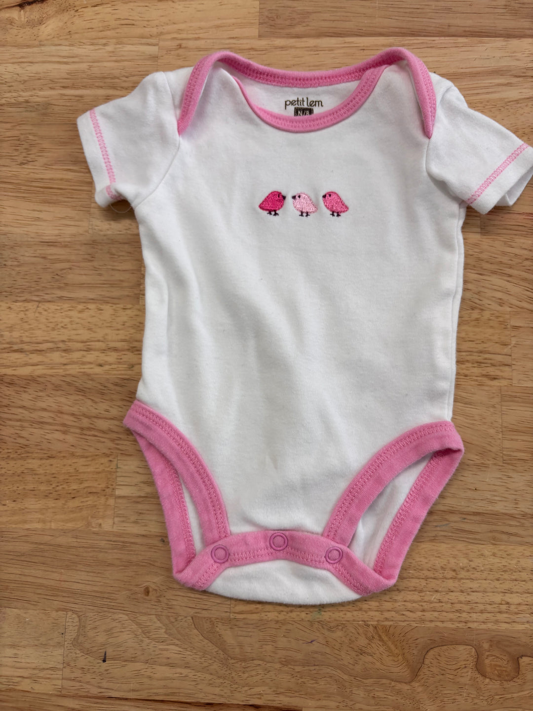 Petit Lem Newborn Bodysuit