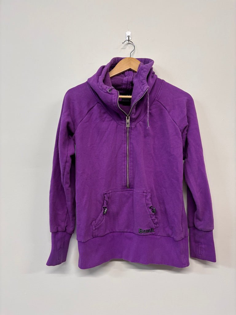 Bench Cowl Neck Hoodie – XL Purple - Nest and Sprout - Consignment