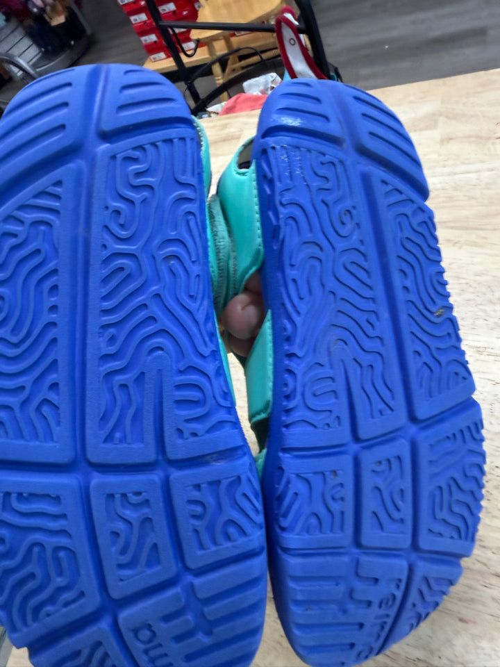 Reima Closed Toe Sandal – Junior 1.5/2 | Teal and Blue