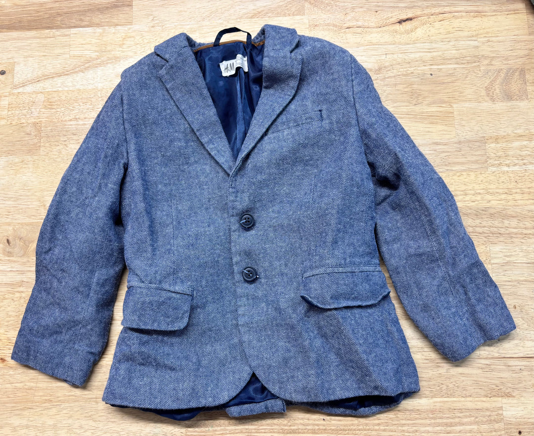 H&M Midweight Blazer Jacket – Blue | Size 6