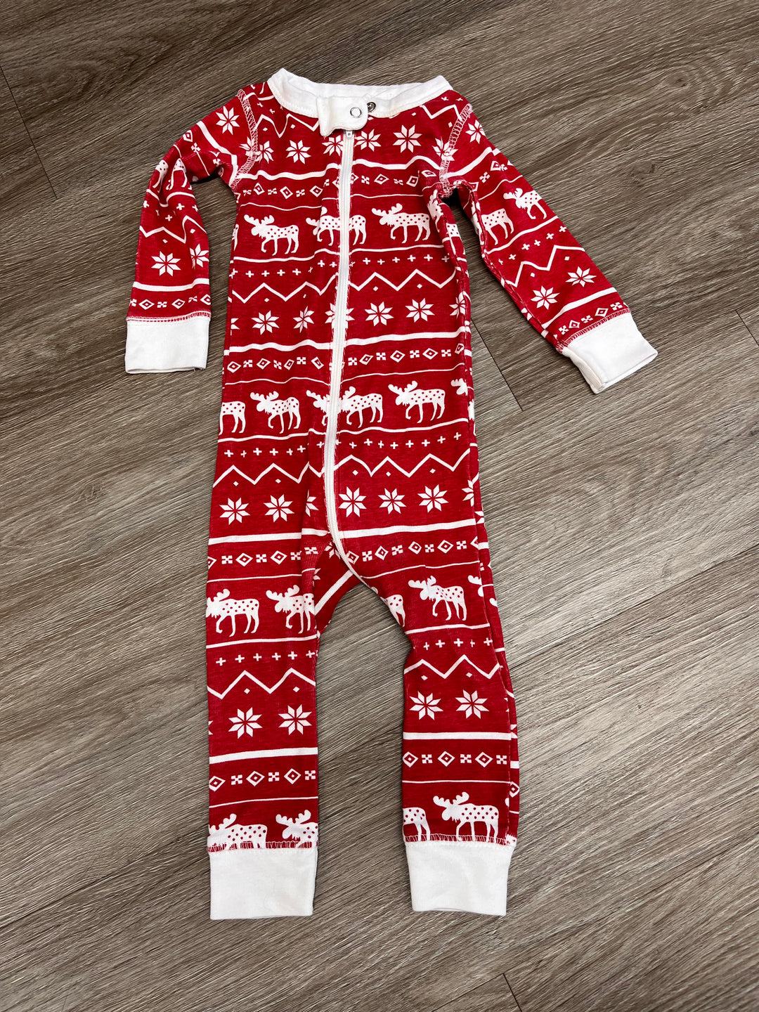 Lazy One 6M Christmas Footless Sleeper – Zipper