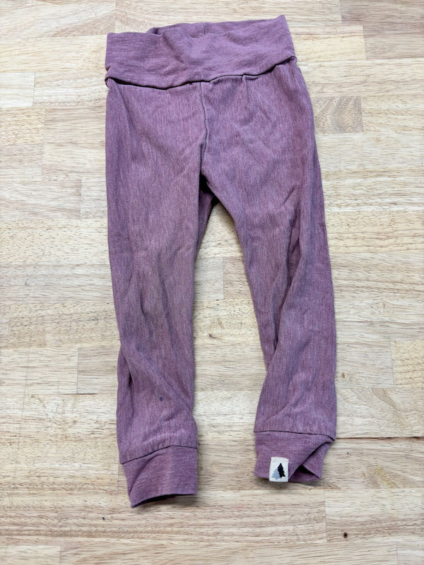 Wild North Grow With Me Leggings Dusty Rose | Size 12–24M