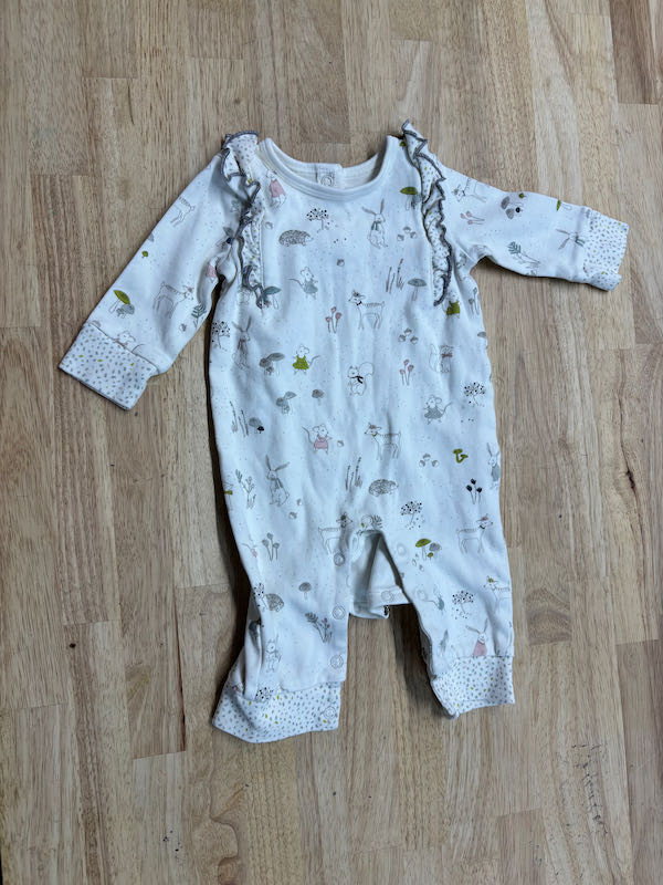 Pehr Mice Print Romper | Size 3–6M