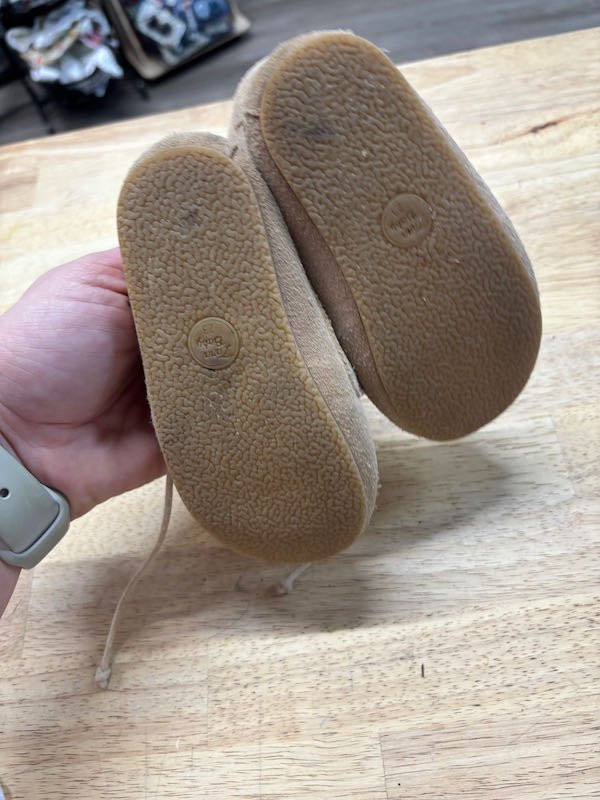 Zara Baby Tie Moccasins | Size 23 - Nest and Sprout - Consignment