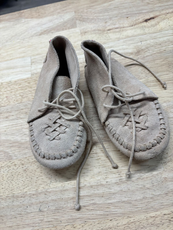 Zara Baby Tie Moccasins | Size 23