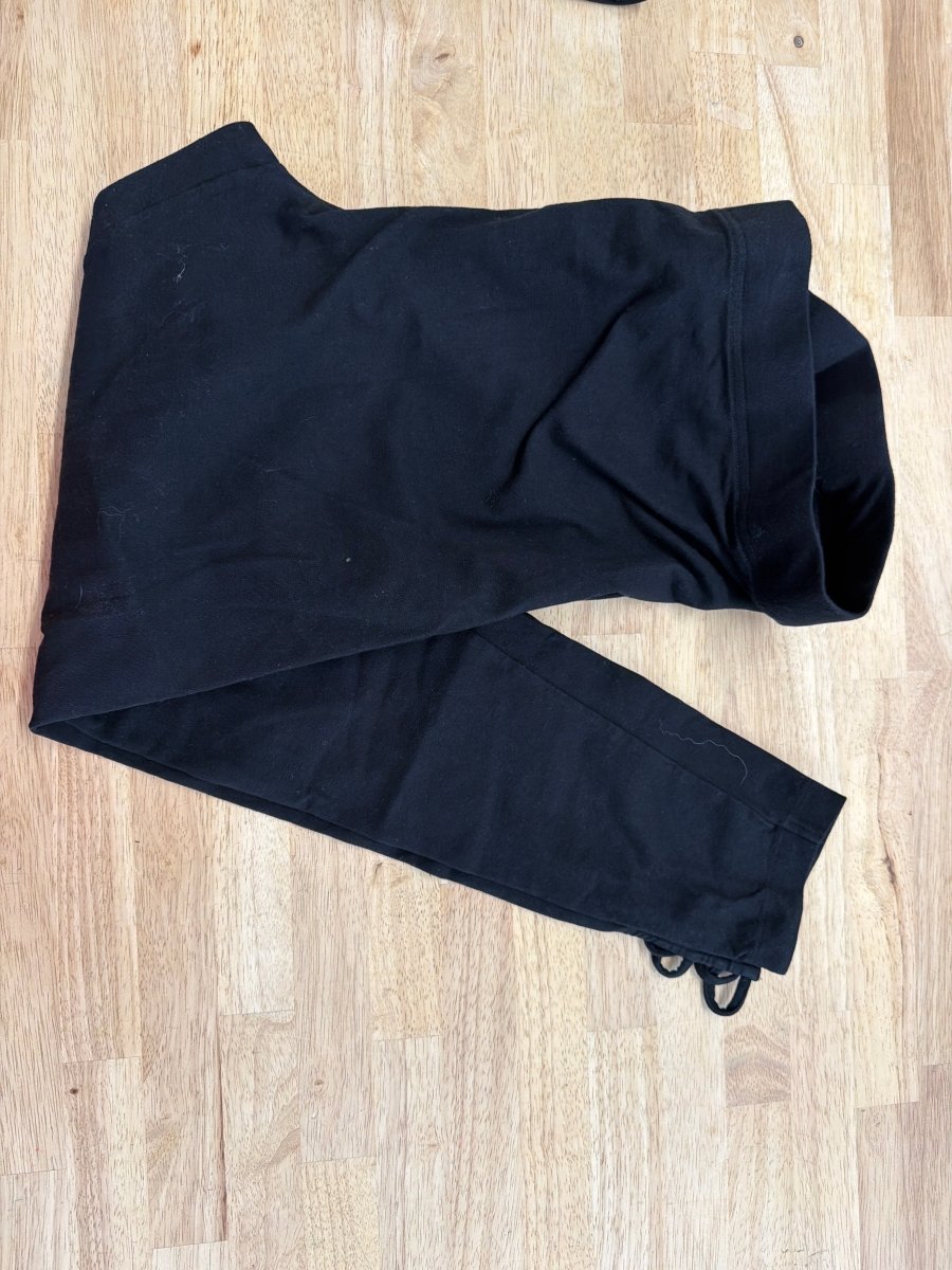 Old Navy Maternity Leggings (Size 2X, Black with Open Work Design) - Nest and Sprout - Consignment