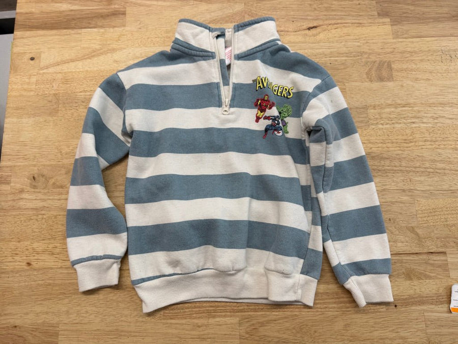 Marvel Avengers Quarter Zip – 6 | Play - Nest and Sprout - Consignment