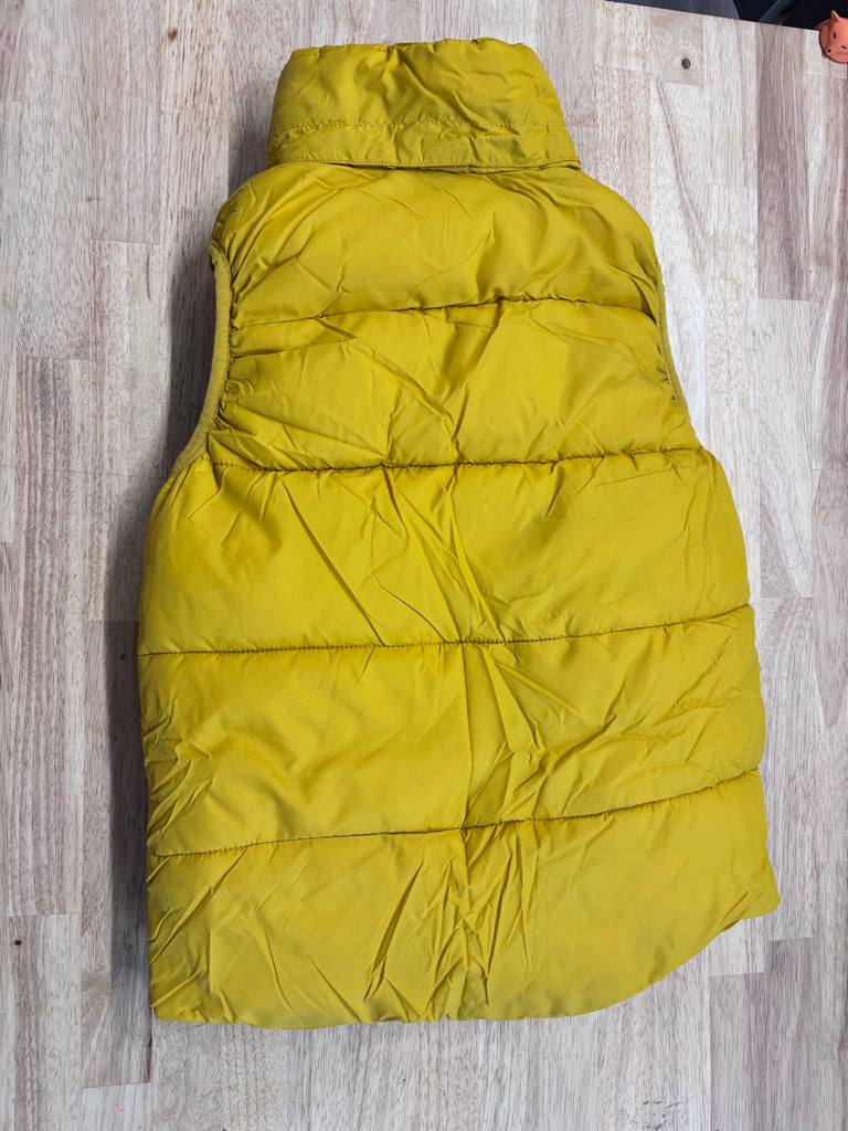 H&M Insulated Yellow Vest – 8–10Y