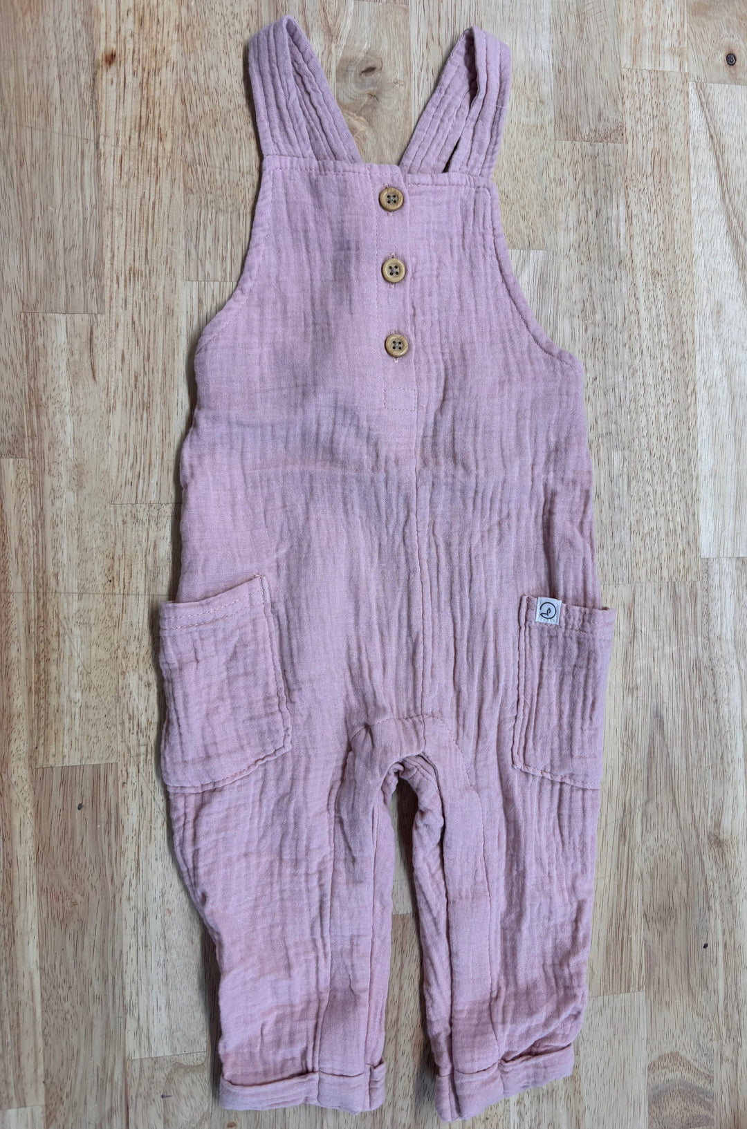 Carter’s Little Planet Overalls – 9M (Dusty Rose)