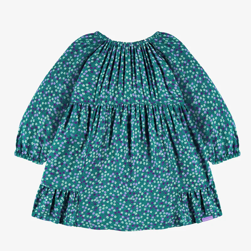 Baby Dress | Turquoise Floral