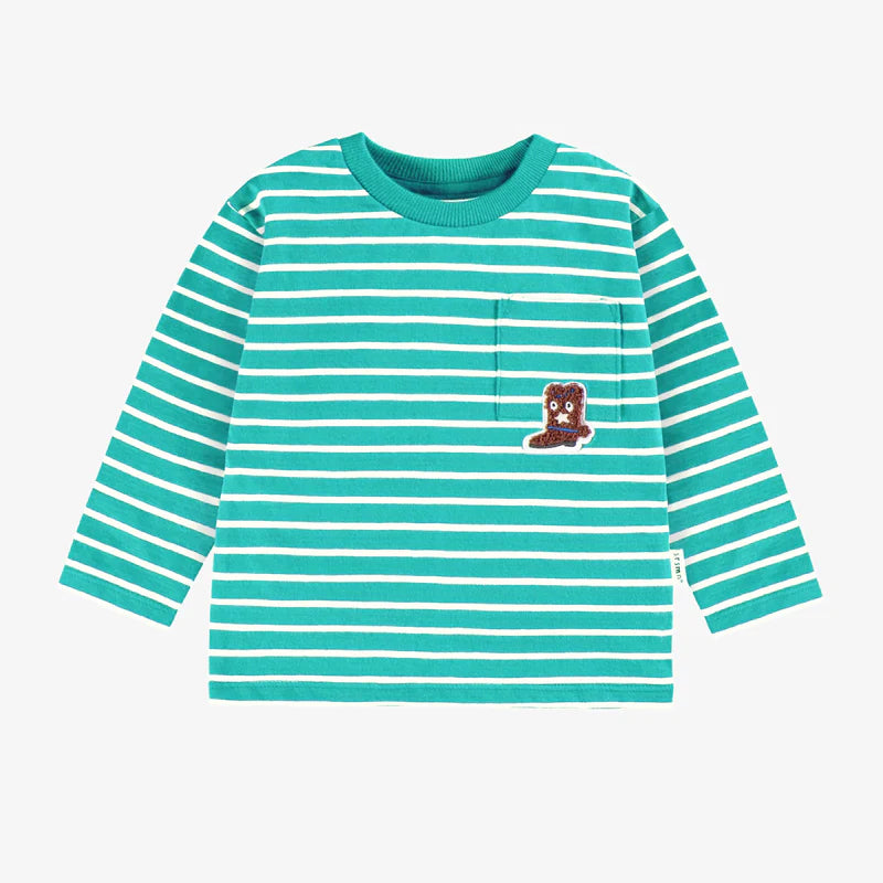 Baby & Toddler Turquoise Striped T-Shirt