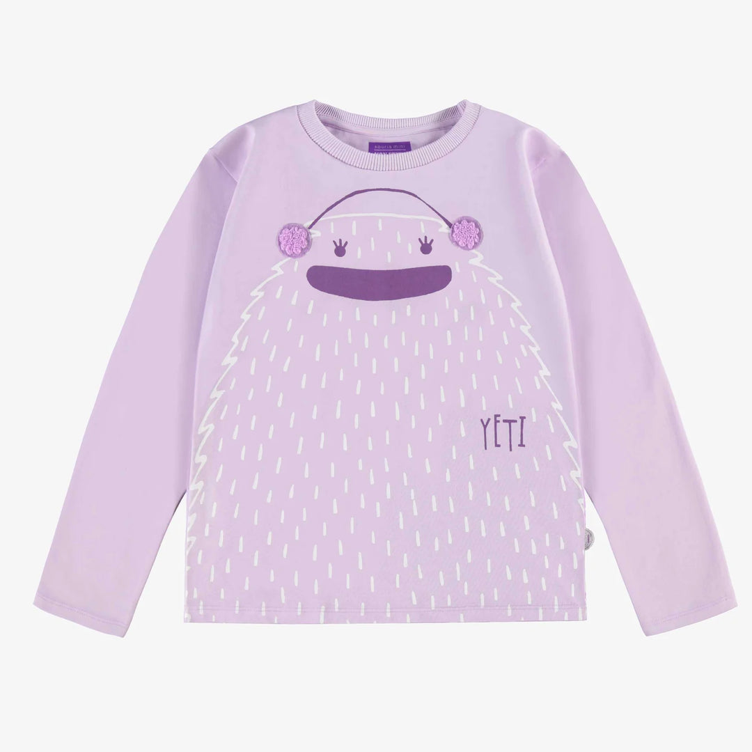 Children's Shirt | Purple Yeti
