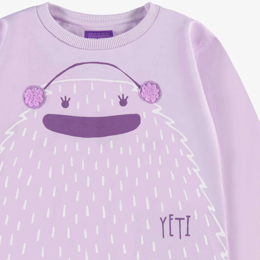 Children's Shirt | Purple Yeti