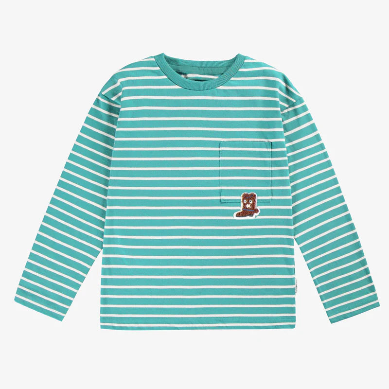 Children's Shirt | Turquoise Striped