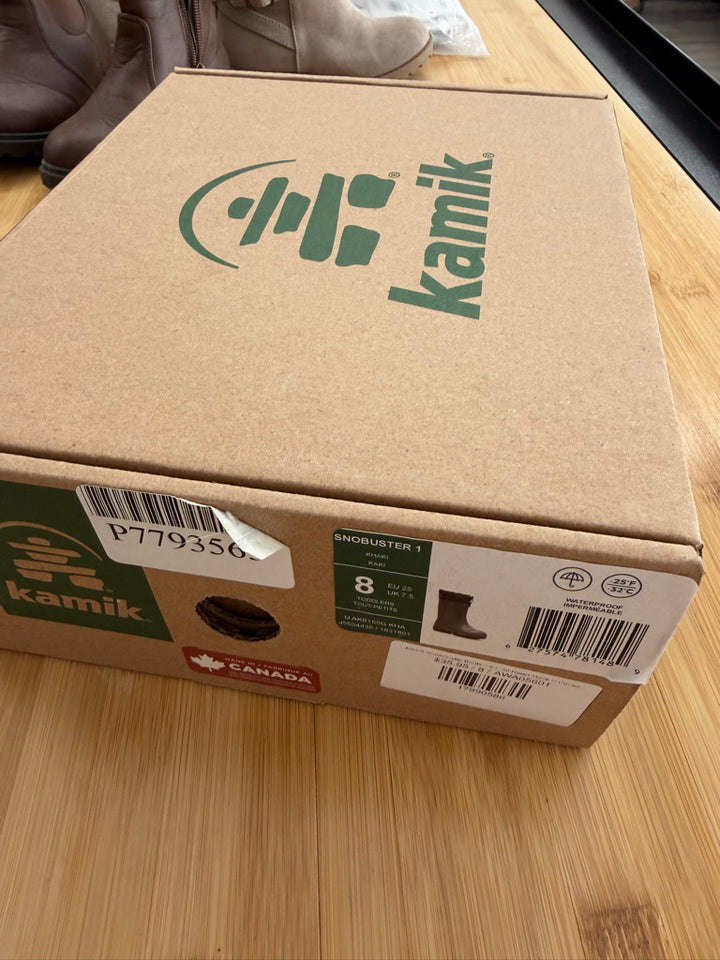 Kamik Snowbuster Boots – 8 | -32 Rated Made in Canada | NWT