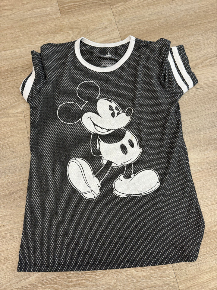 Disney Parks Mickey Mouse T-Shirt – Adult Size L | Black