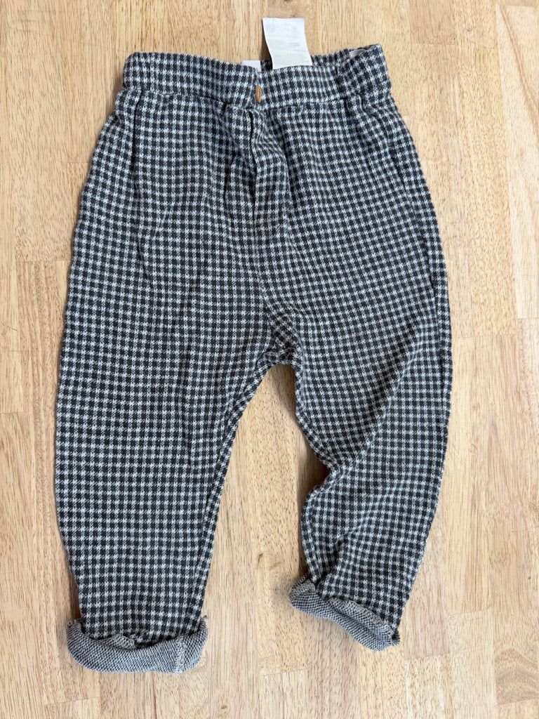 H&M Houndstooth Pants – 4 | Plaid Lightweight