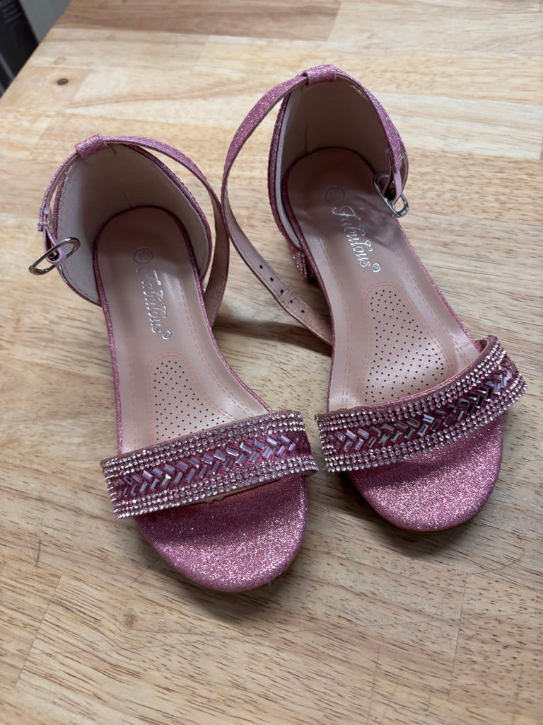 Fabulous Sparkle Shoes – Size 10 Pink