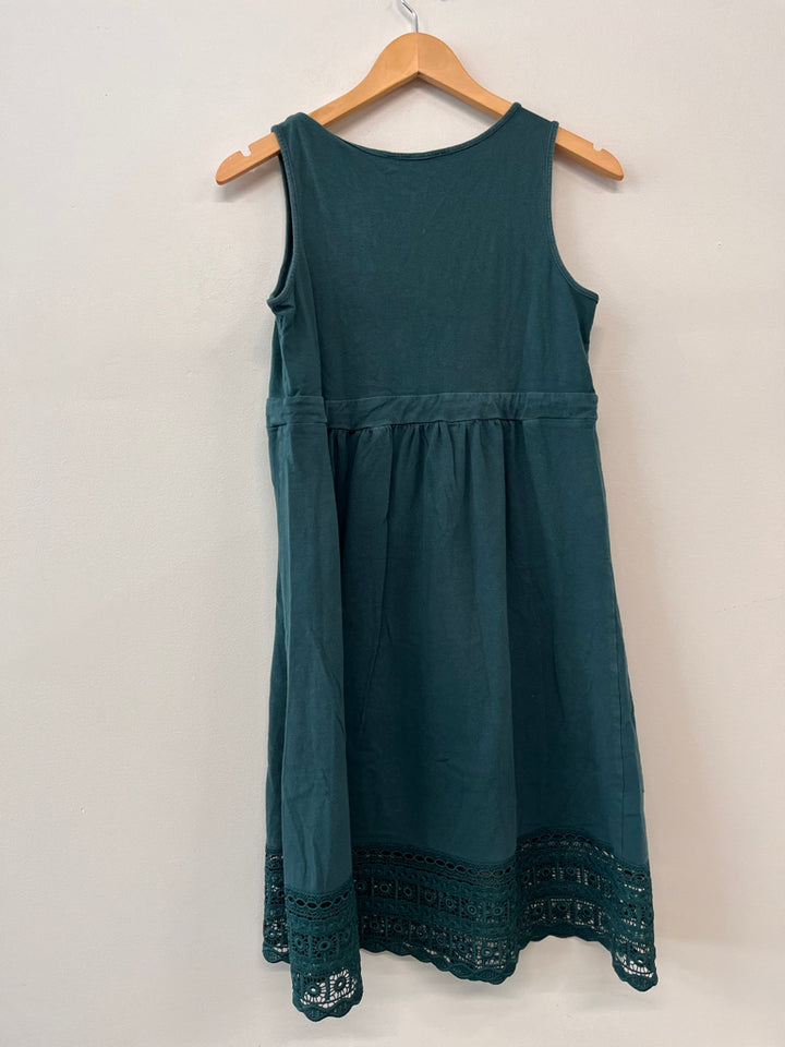 Momzelle Medium Forest Green Nursing Dress