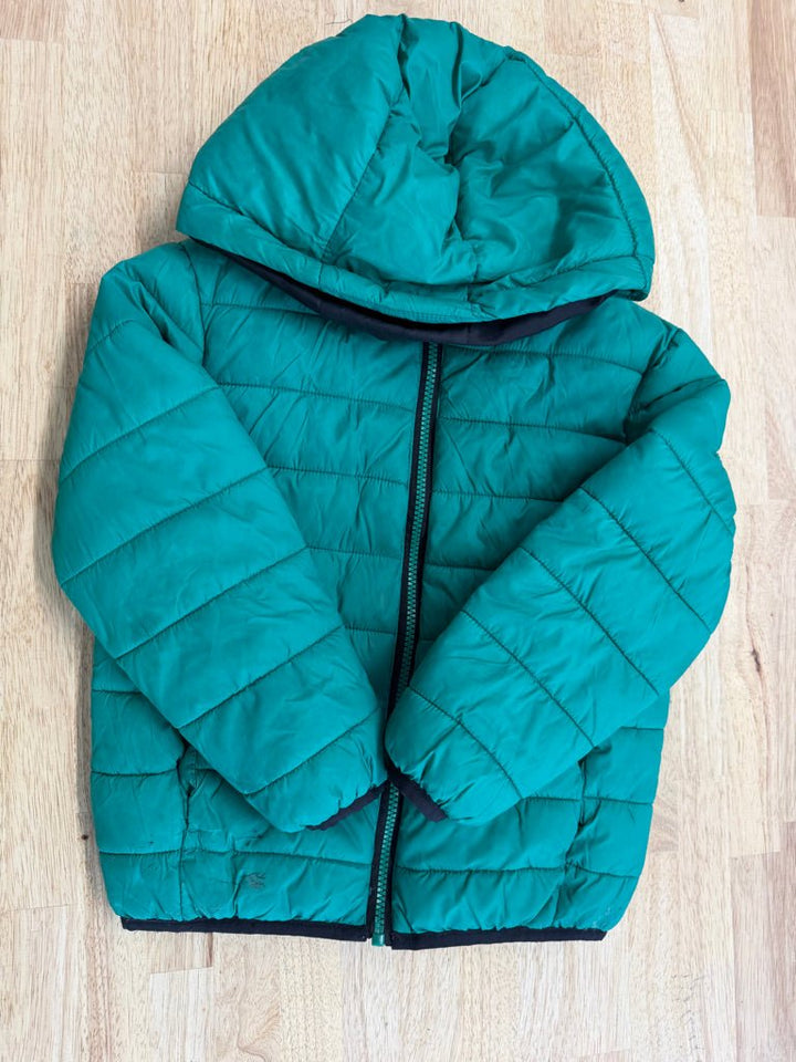 George Green Puffer Jacket – 6 | Polyester Fill | Play - Nest and Sprout-Consignment