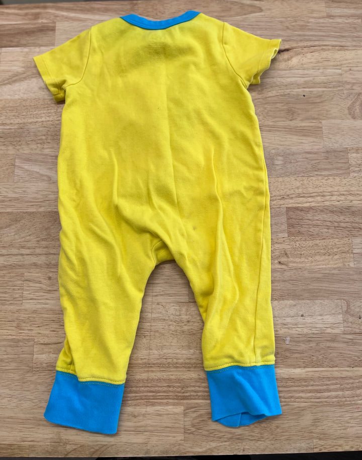 Disney Baby 12–18M Bright Yellow 2024 Romper