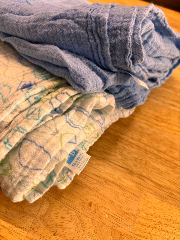 HB Muslin Swaddle Blankets (Set of 2) – OS