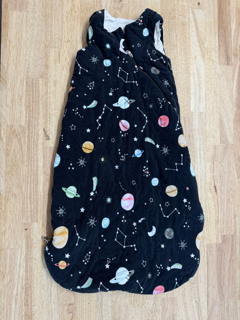 Loulou Lollipop Black Planet Sleep Sack – 0–6M | 2.5 Tog