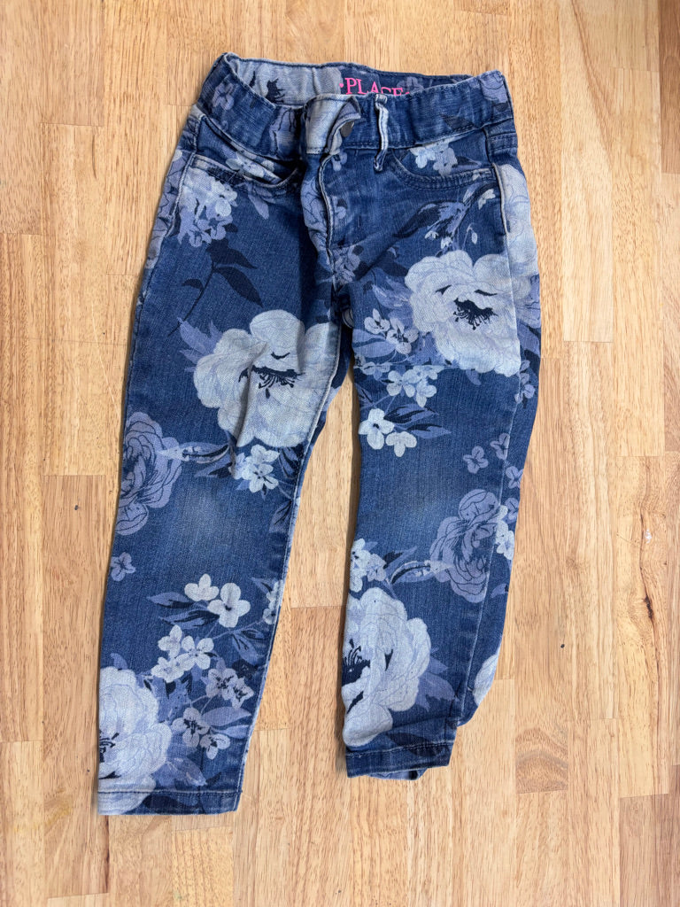 Children’s Place 4 Jeggings – Floral Print