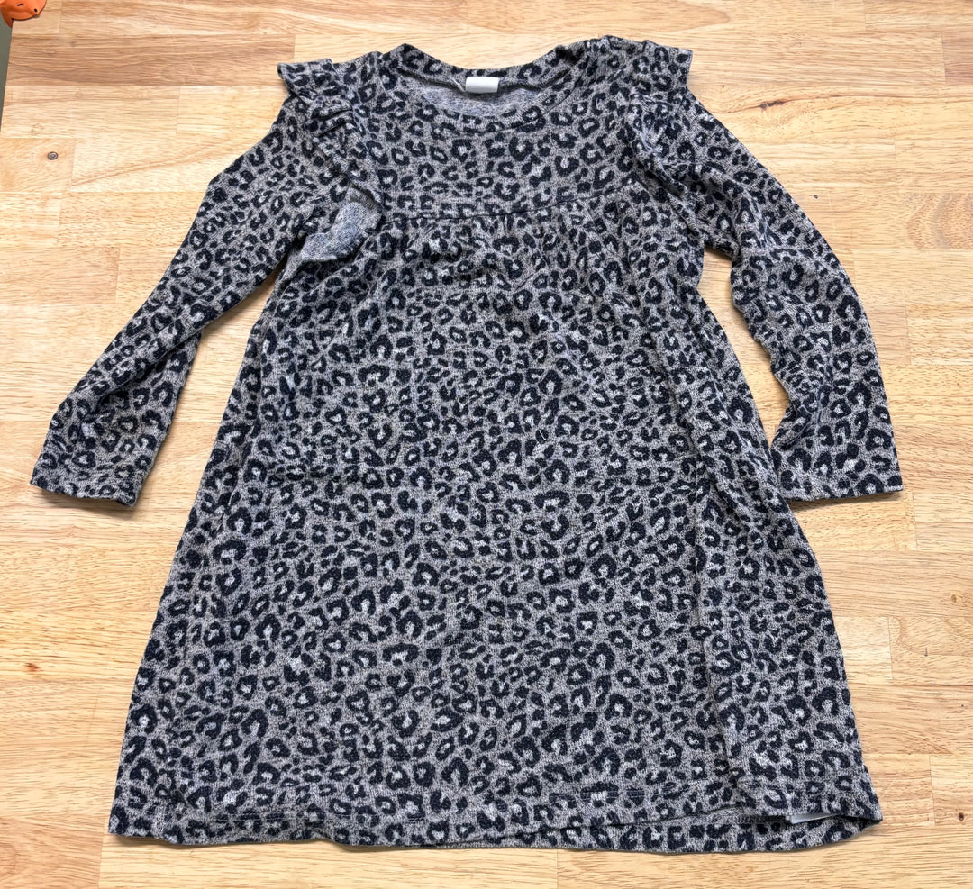 Cat & Jack Leopard Print Dress – Size 4-5