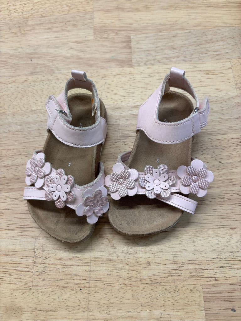 Joe Fresh Size 5 Pink Open-Toe Sandals