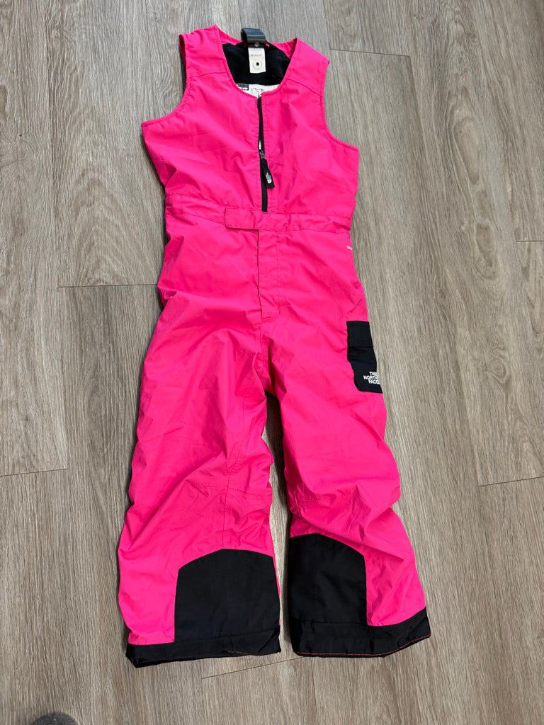 The North Face Toddler Insulated Bib Snow Pants – 5 | Hot Pink EZ Grow Attached