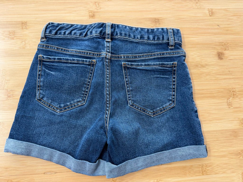 Gap Kids Midi Denim Short – 12 Years | Medium Wash - Nest and Sprout-Consignment